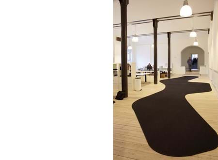 asymmetrisk filt løber på kontor, Toldboden Århus (3)