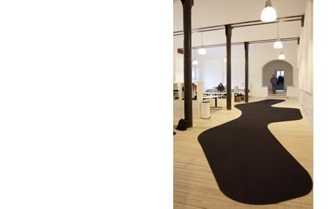 asymmetrisk filt løber på kontor, Toldboden Århus (3)