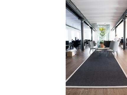 Rainmarks Loft-afpassede tæpper i sisal med kantebånd (2)