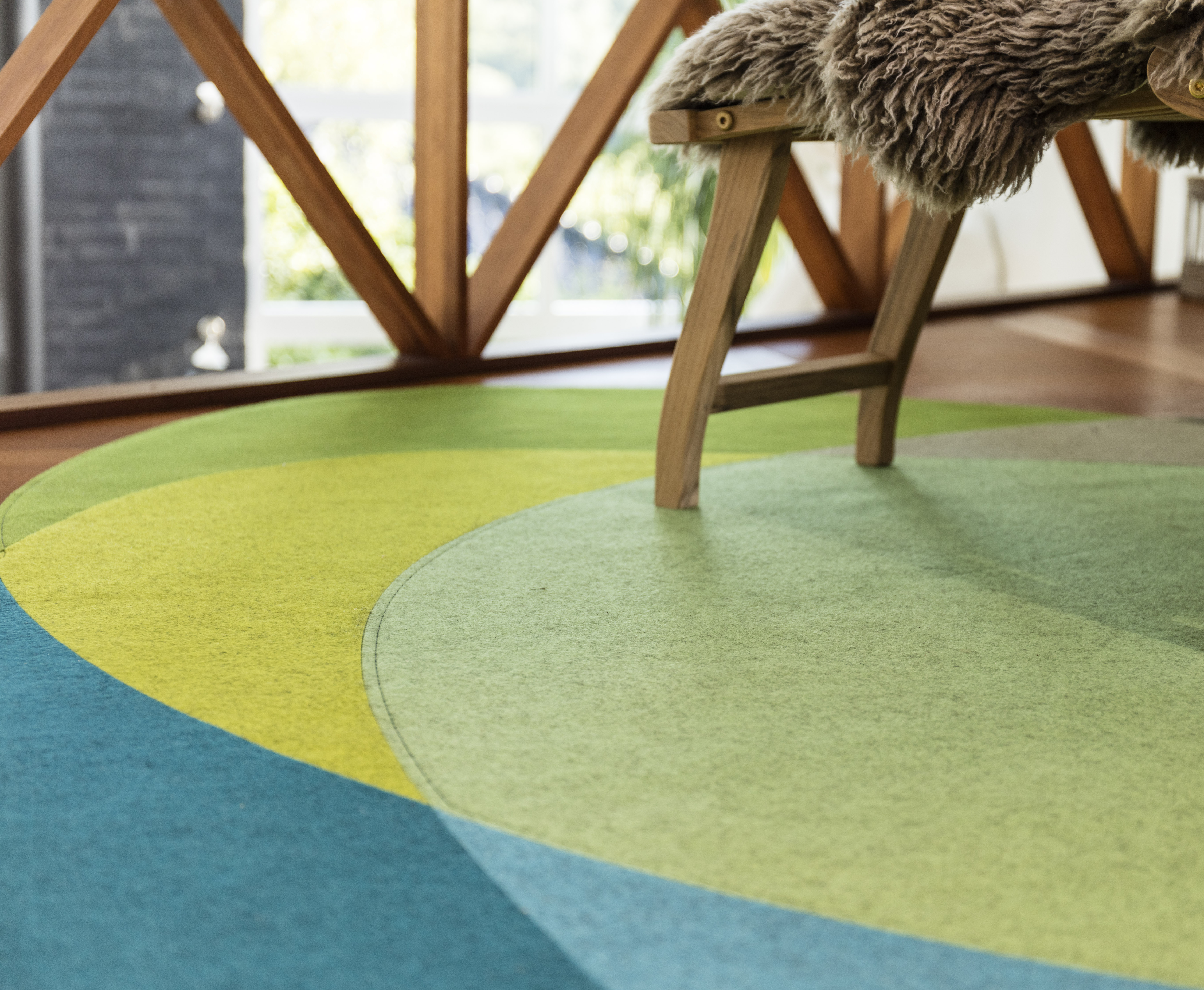 filt tæppe design atom