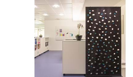 CoverDouble i 2 lag filt dæmper lyd