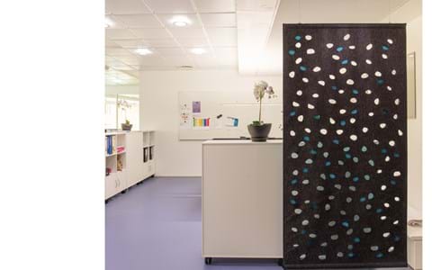 CoverDouble i 2 lag filt dæmper lyd