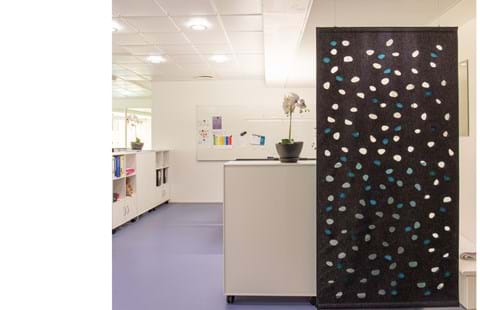 CoverDouble i 2 lag filt dæmper lyd