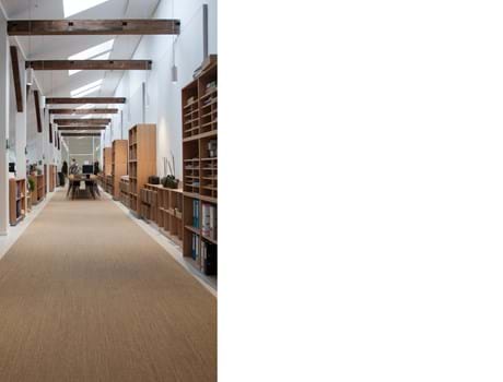 Fraster sisal løber på kontor (2)