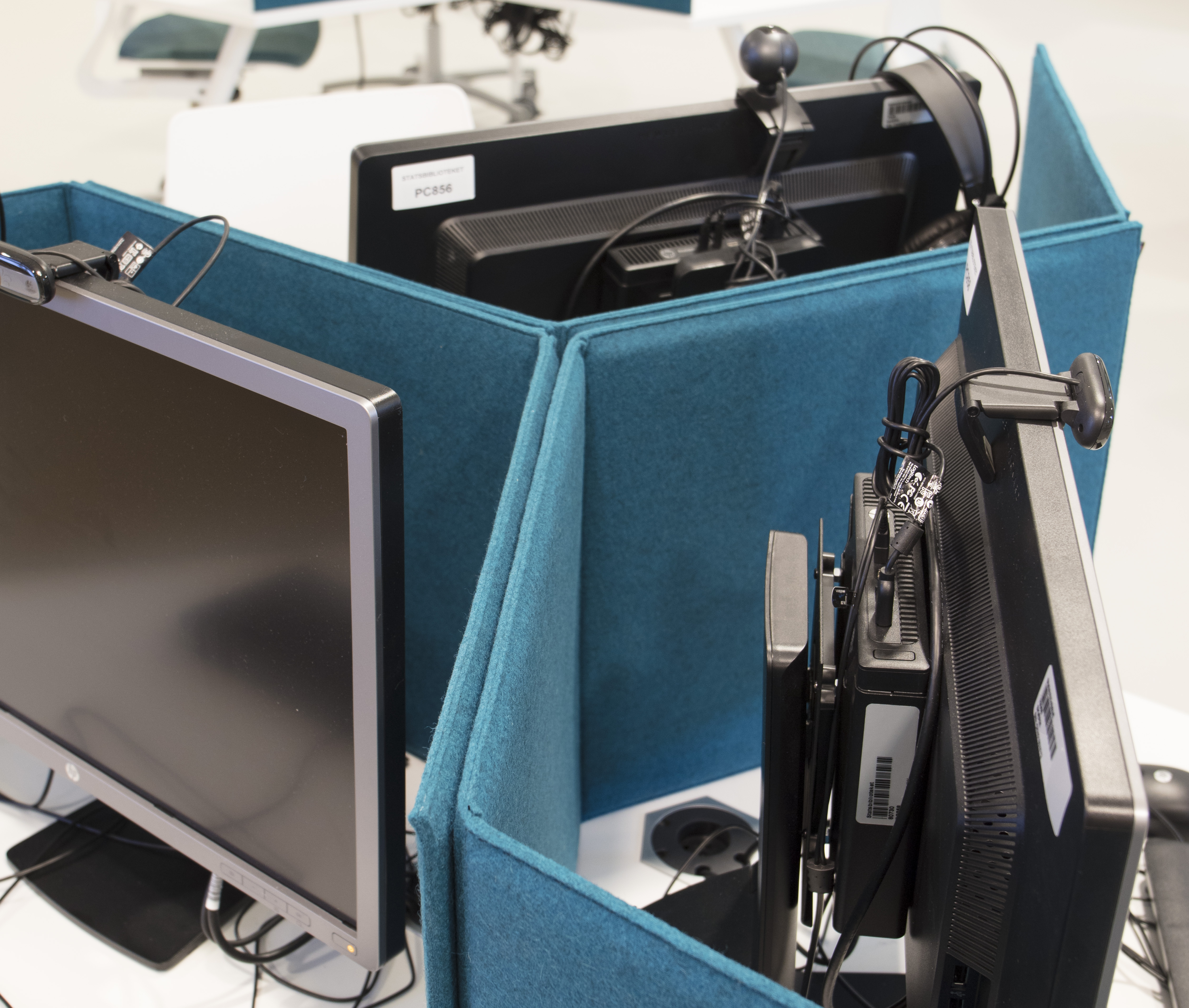 Fraster filt bordskærm model ZigZag