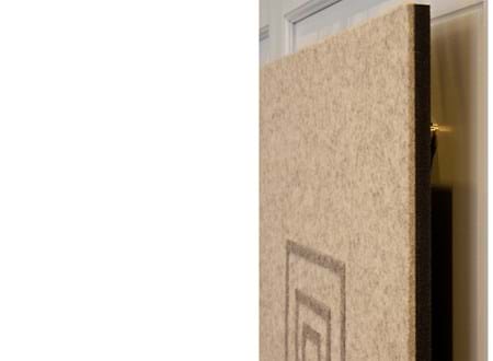 TwisterPlus akustikpanel med filt på Restaurant de Rozzario (3)