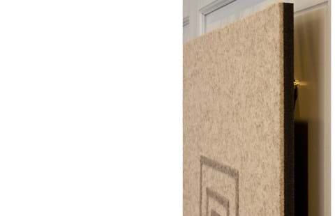 TwisterPlus akustikpanel med filt på Restaurant de Rozzario (3)