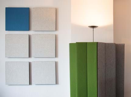 TwisterPlus akustikpaneler med filt på kontor (10)