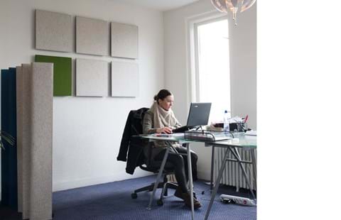 TwisterPlus akustikpaneler med filt på kontor (12)