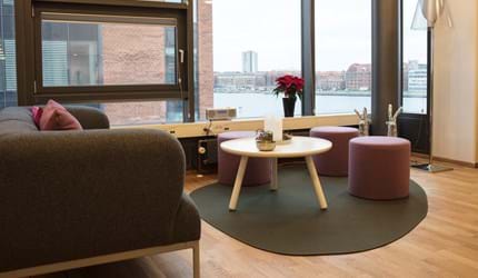 Filttæppe i lounge design Pebble, Gartner