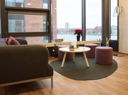 Filttæppe i lounge design Pebble, Gartner