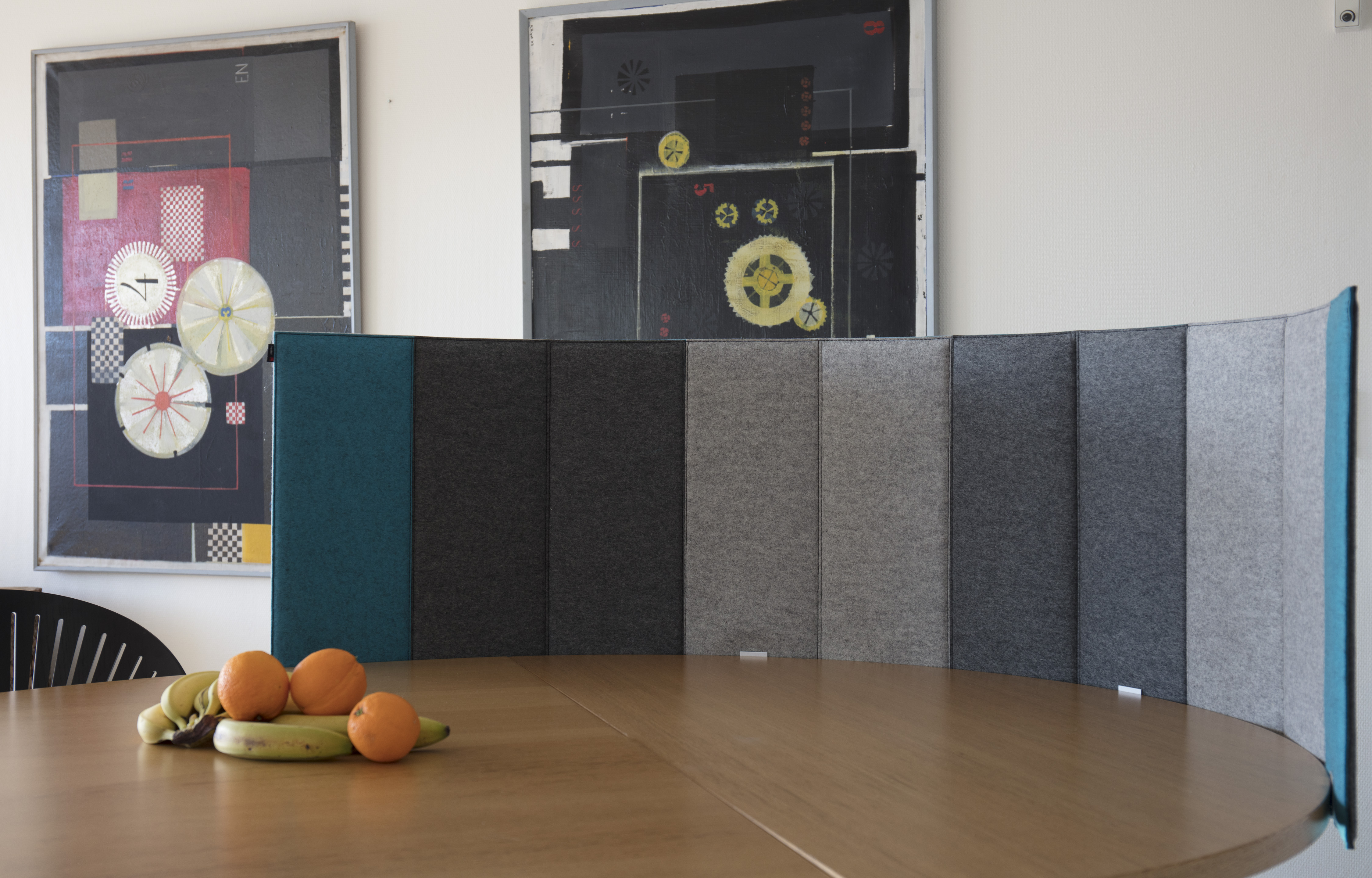 ZigZag bordskærm med beslag_35