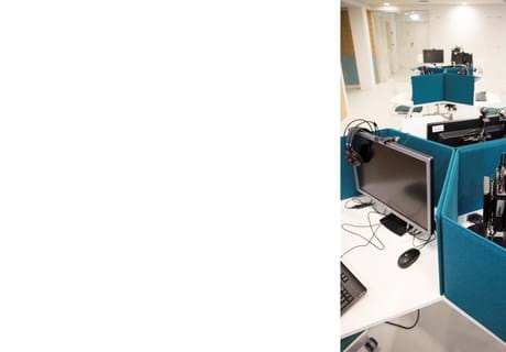 Fraster filt bordskærm model ZigZag