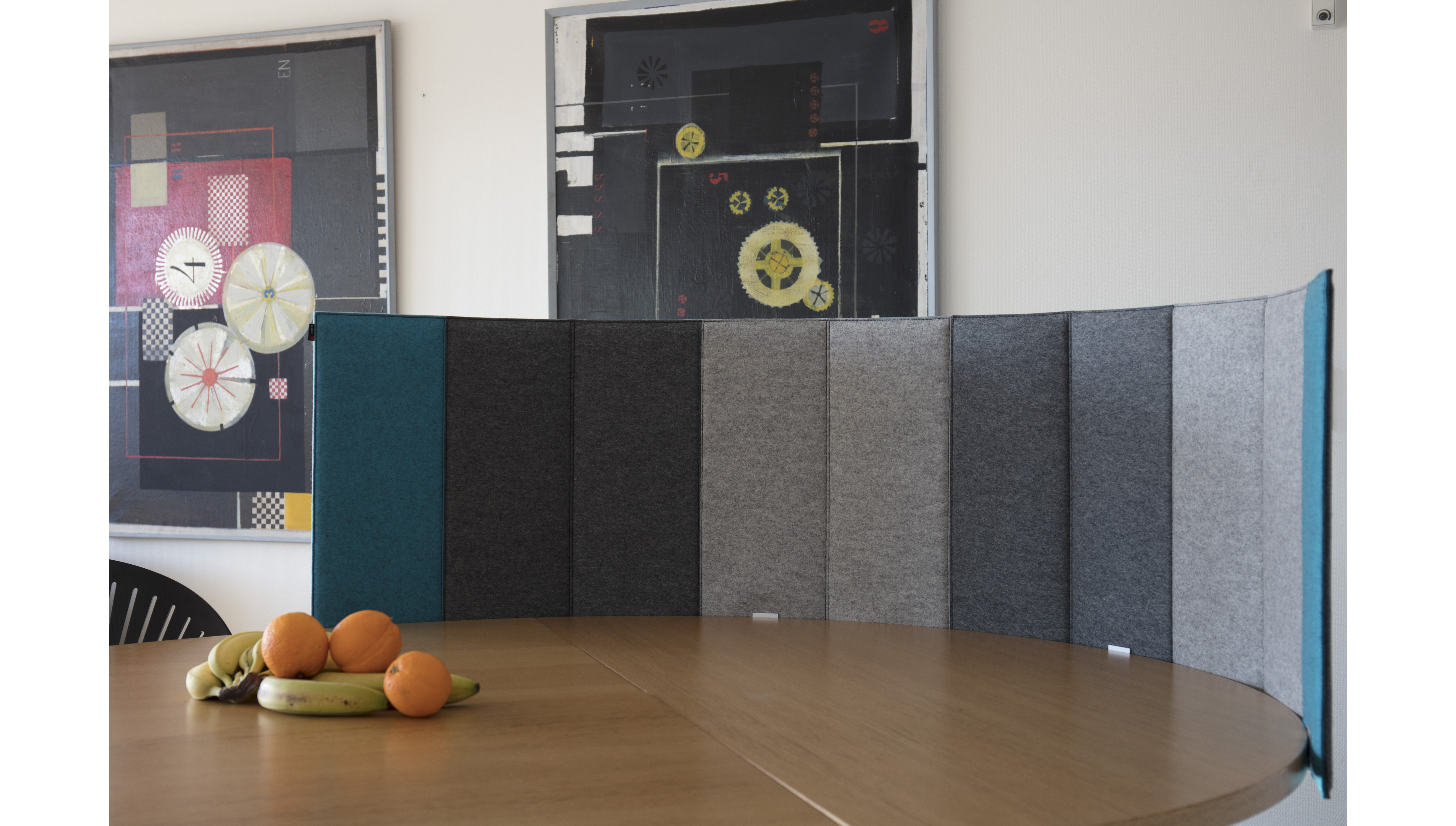 ZigZag bordskærm i filt med beslag_35