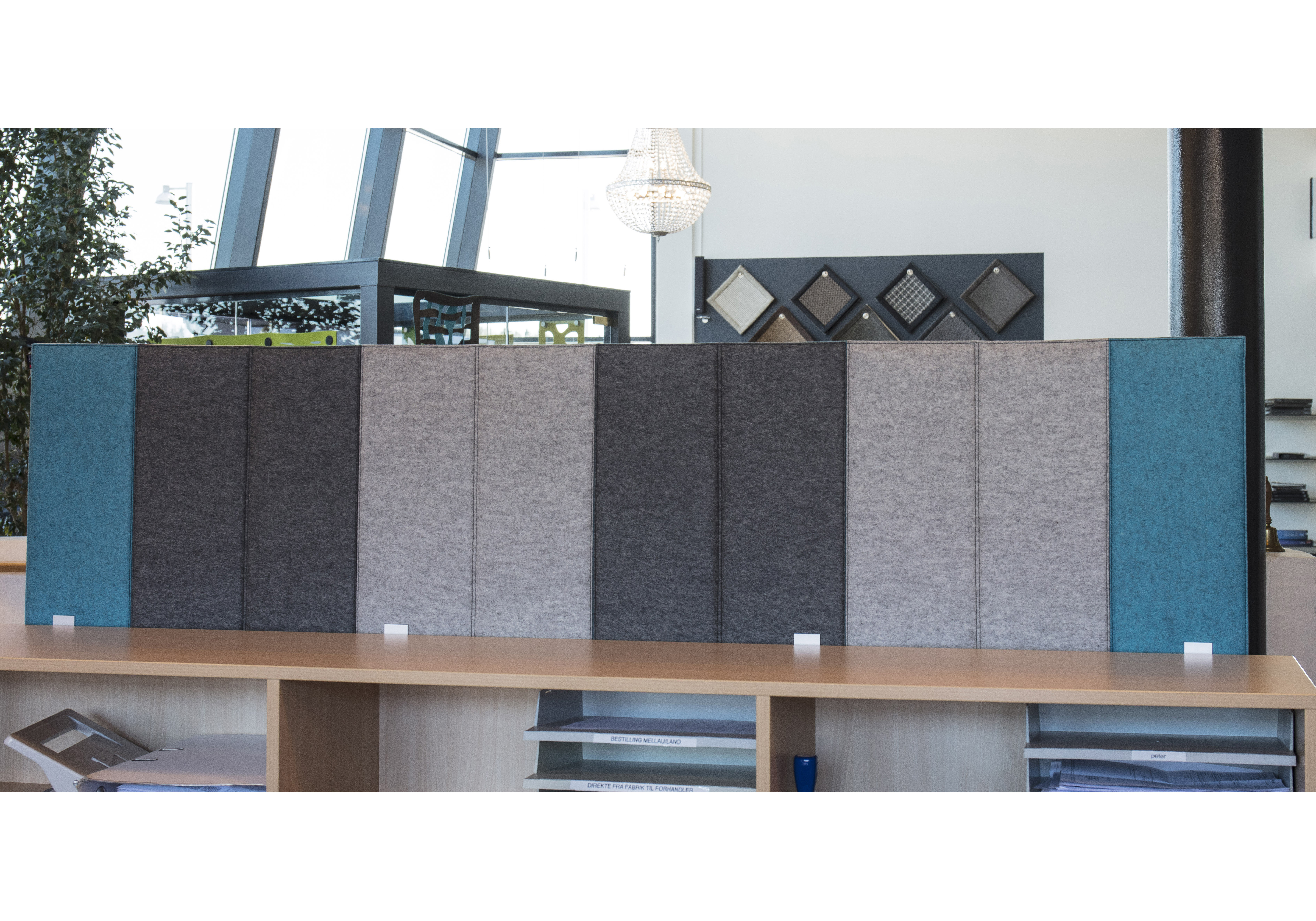 ZigZag bordskærm med beslag_26