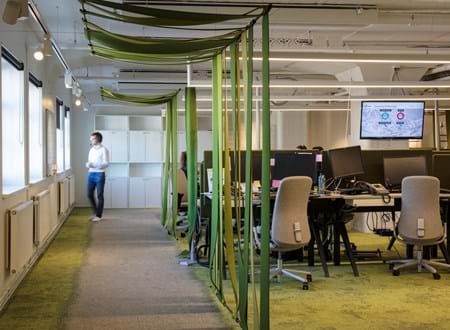 Cover nedhængende grønt