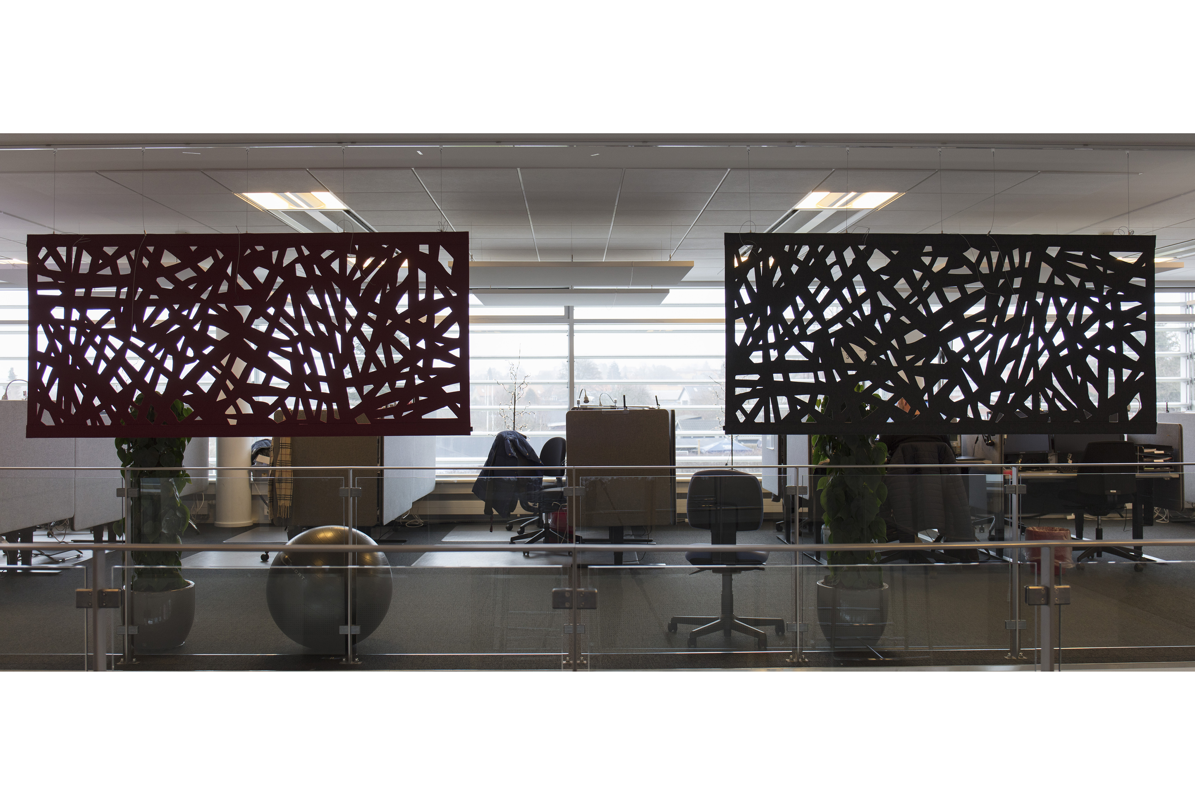 OK, CoverSingle rumafskærmning i filt (2)