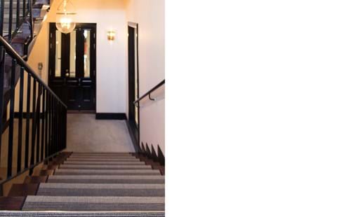 Mellau tæppeløber i sisal på trappe