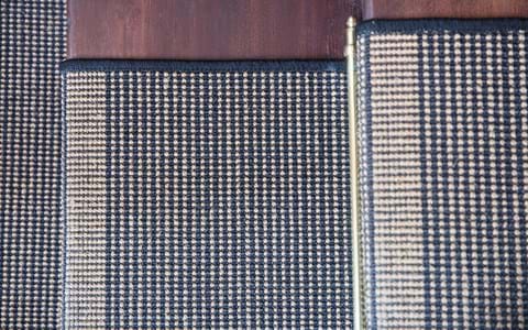 Mellau tæppeløber i sisal på trappe (2)