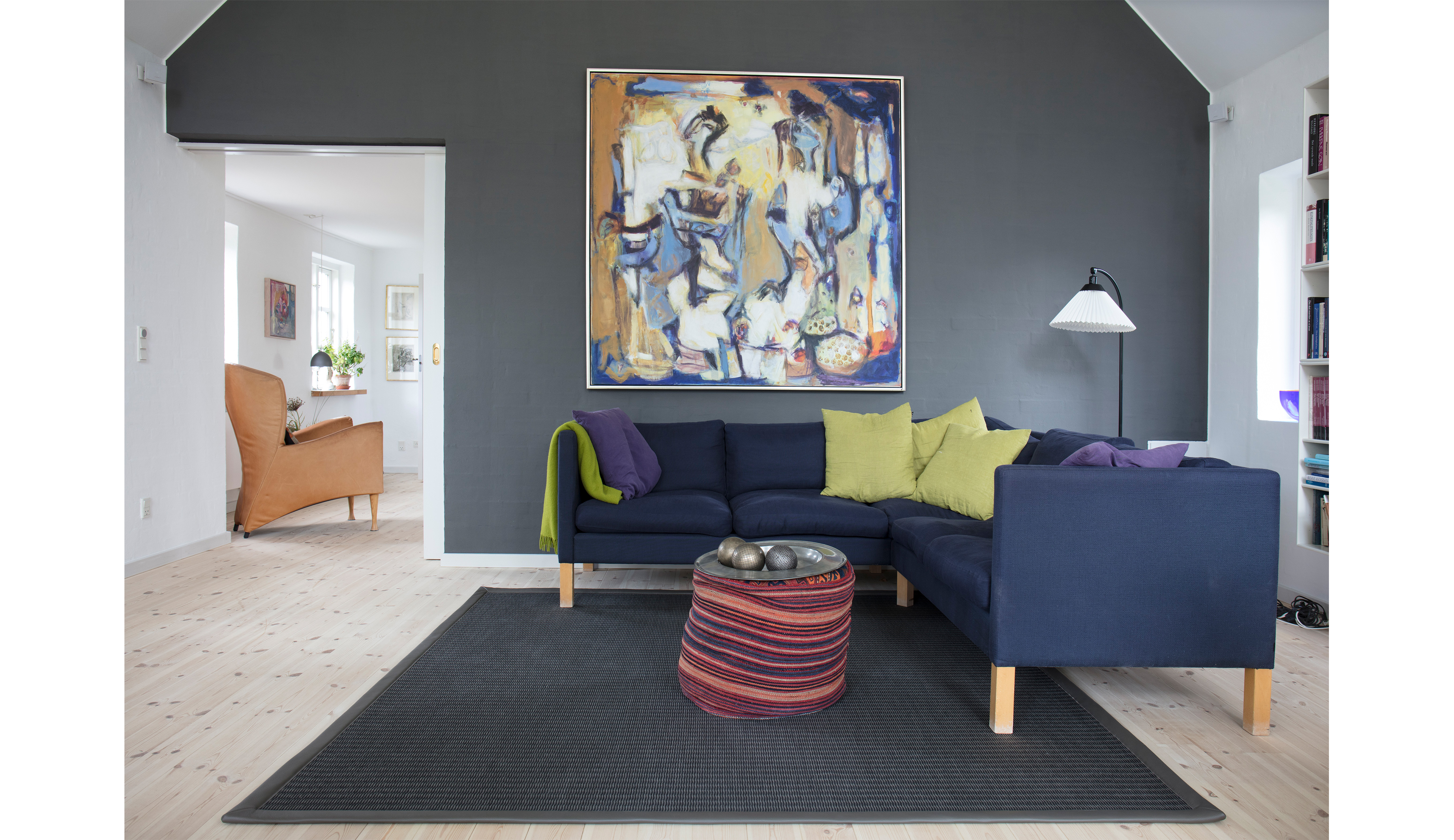 Atlas afpasset tæppe i stue