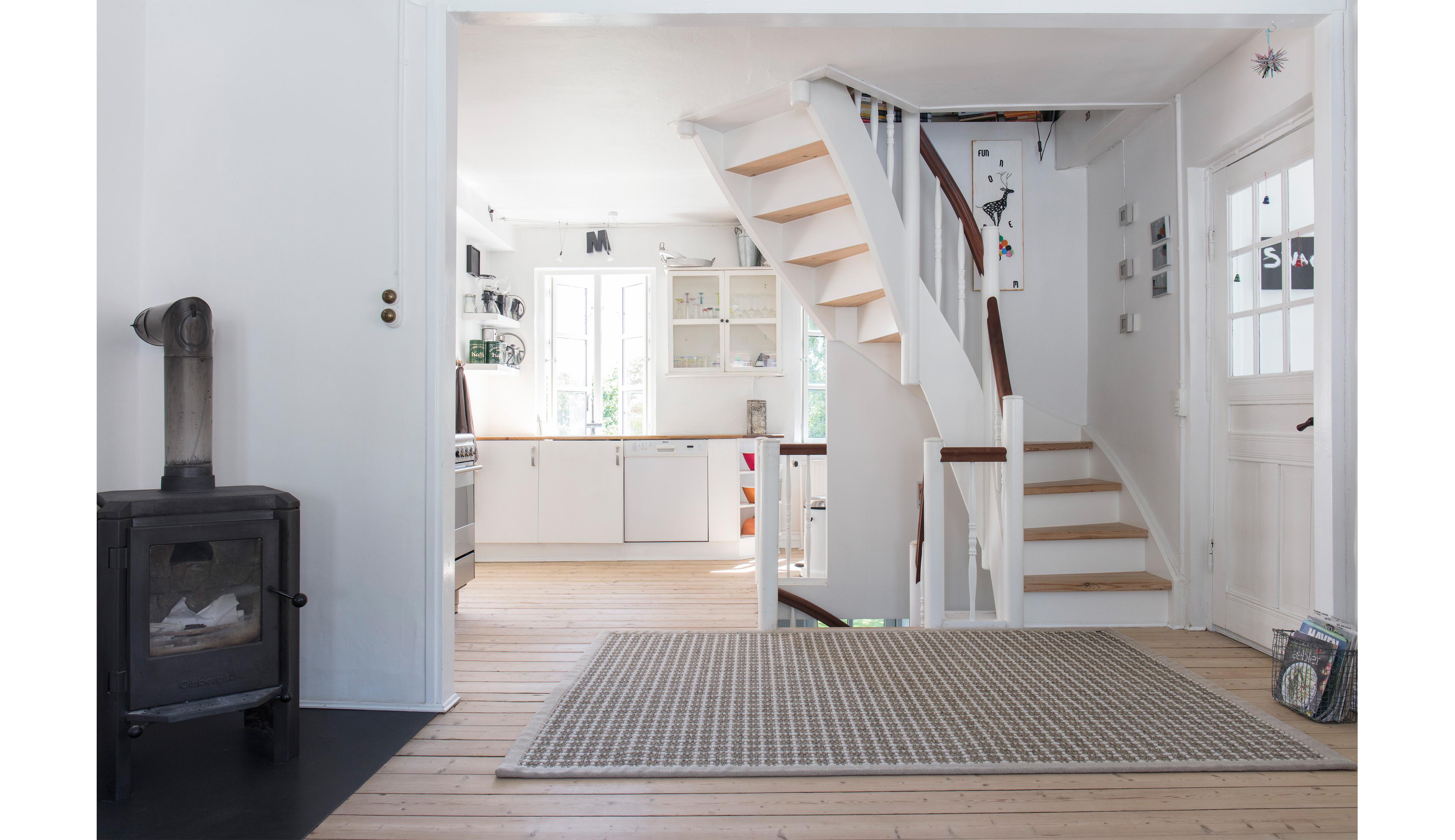 Bisina afpasset tæppe i stue