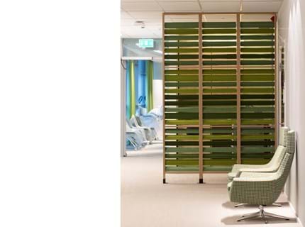 Karolinska, filt lameller, rumafskærmning (4)