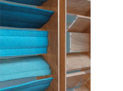 Karolinska, filt lameller, rumafskærmning (8)