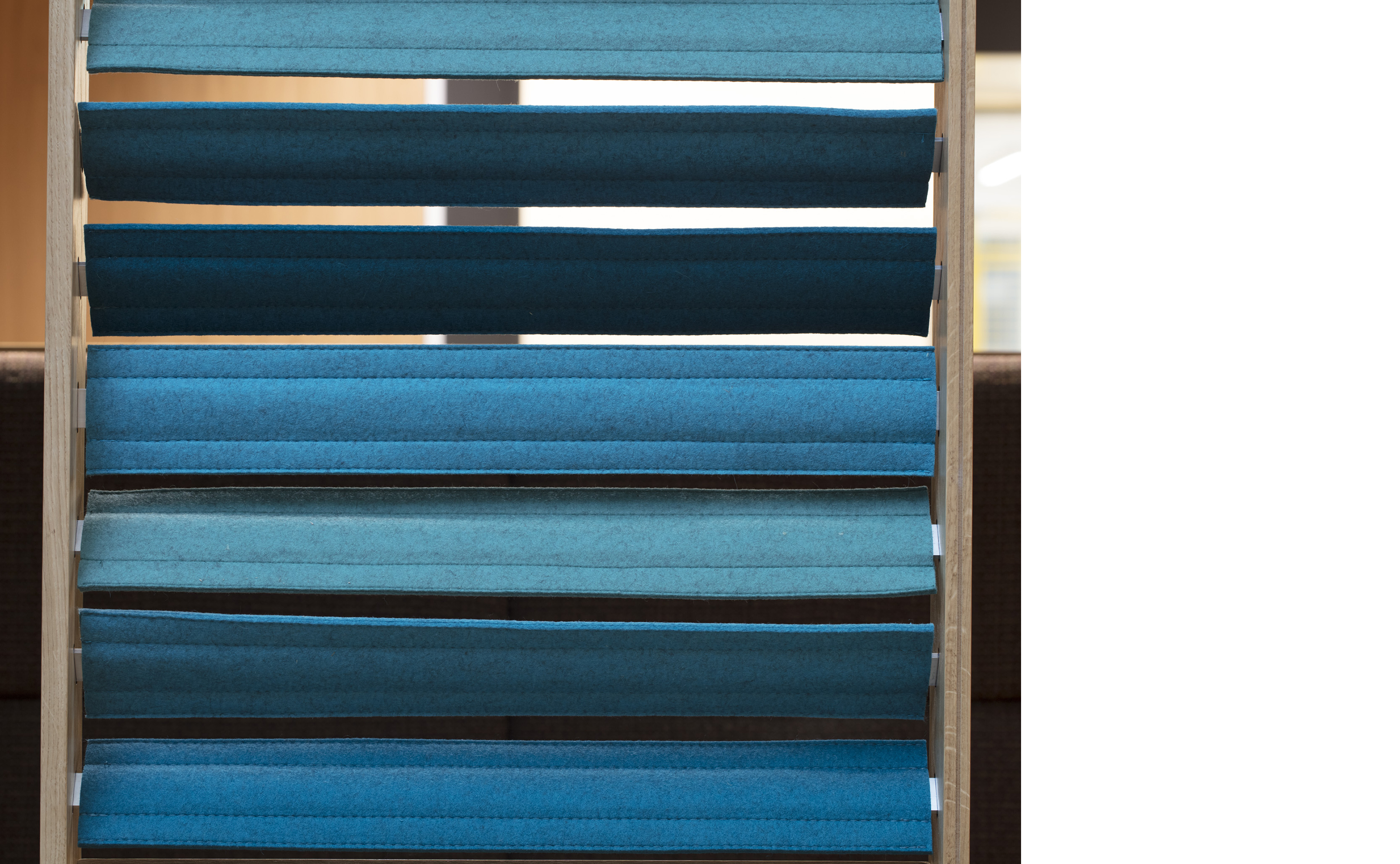 Karolinska, filt lameller, rumafskærmning (10)