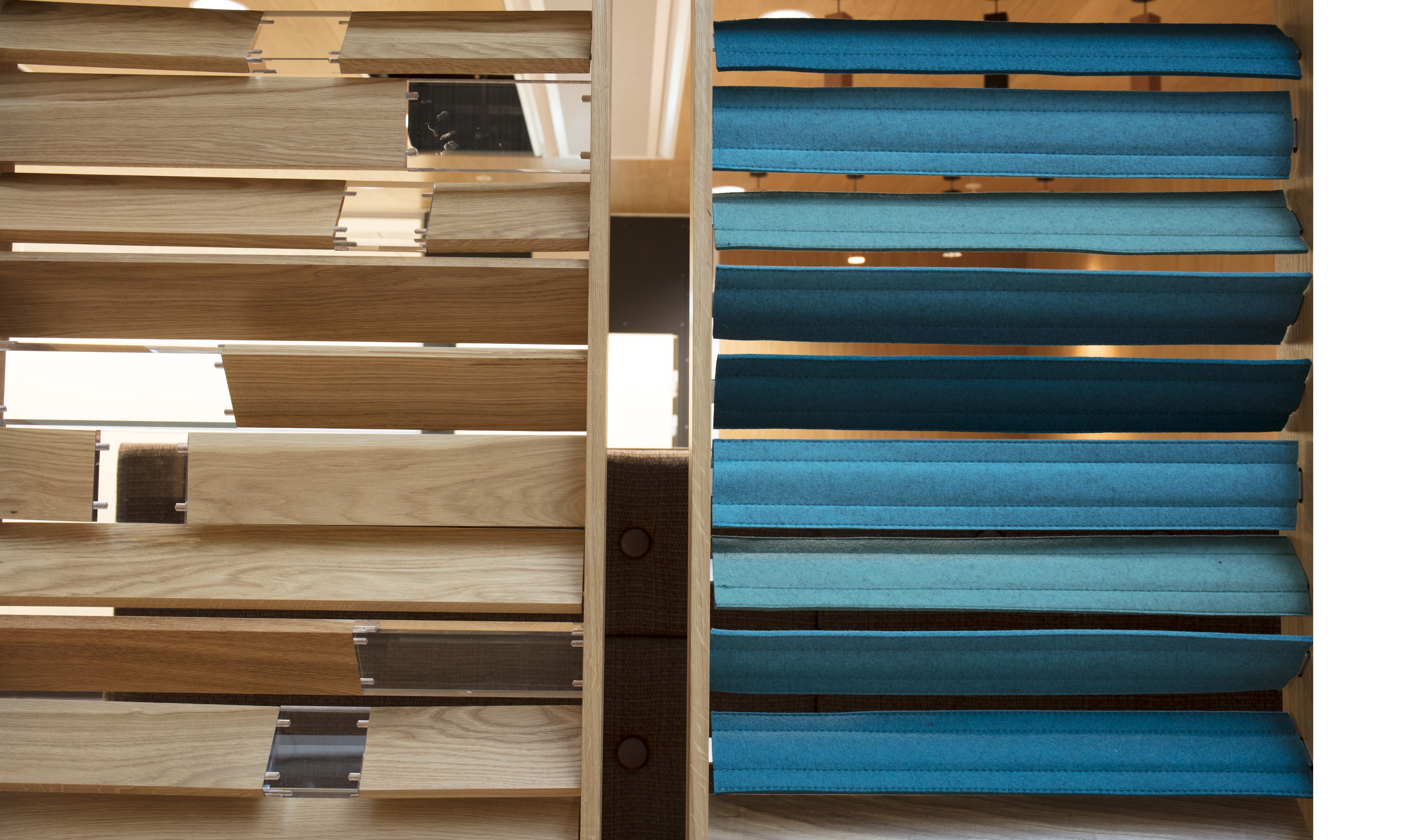 Karolinska, filt lameller, rumafskærmning (12)