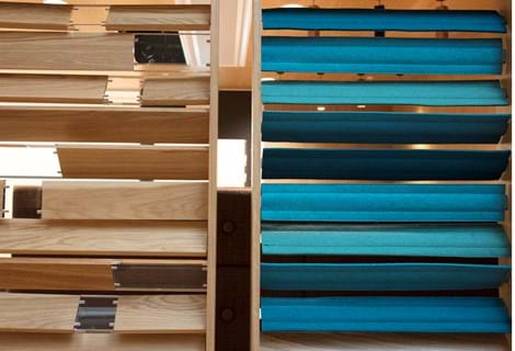 Karolinska, filt lameller, rumafskærmning (12)