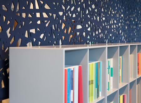 Økonomi og indenrigsministeriet, CoverSingle, fraster, filt, cover, rumafskærmning, roomdivider, akustik, uld filt, inspiration, design, indretning, afskærmning, filt på glas,