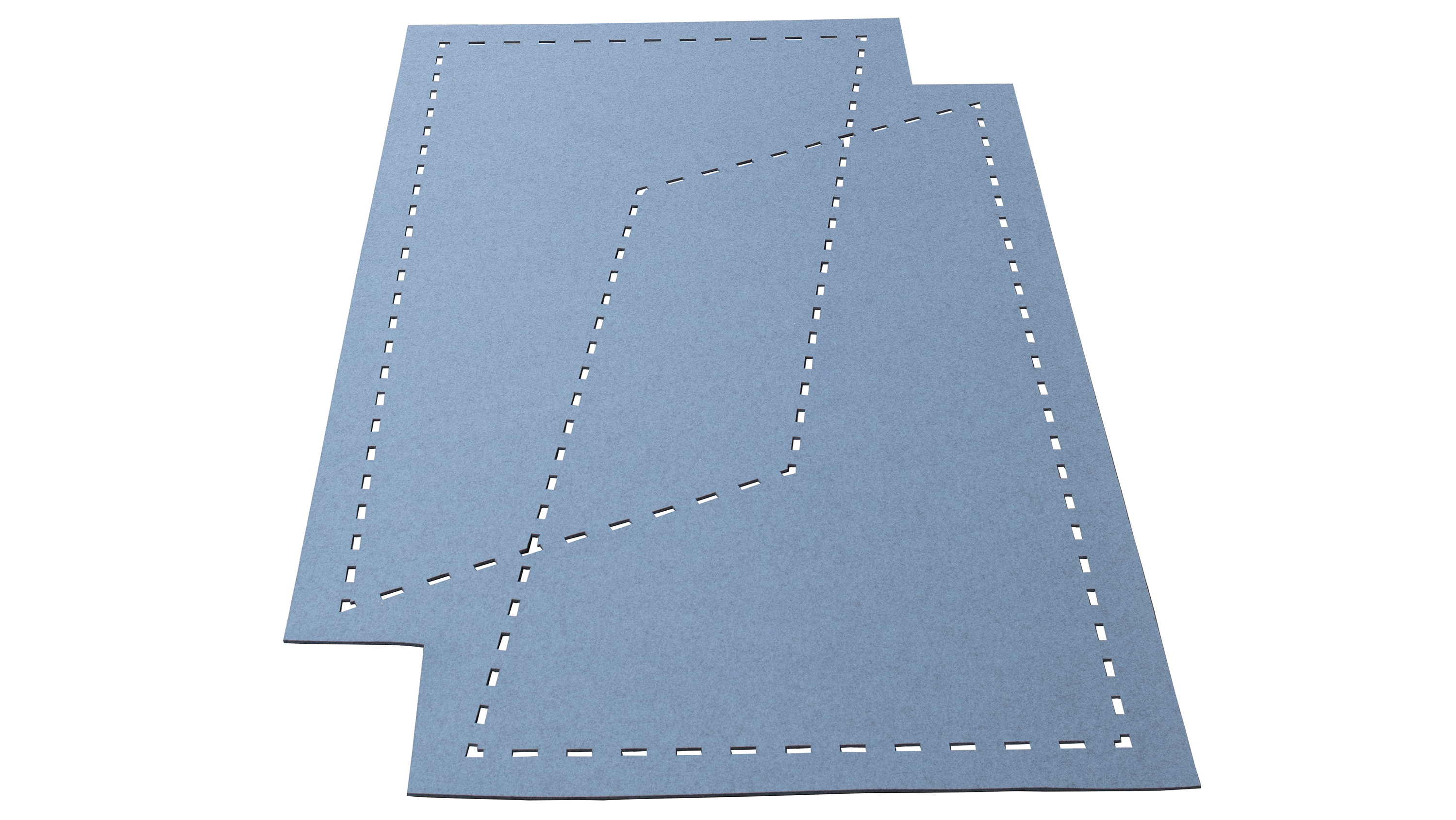 Filttæppe design Folded.