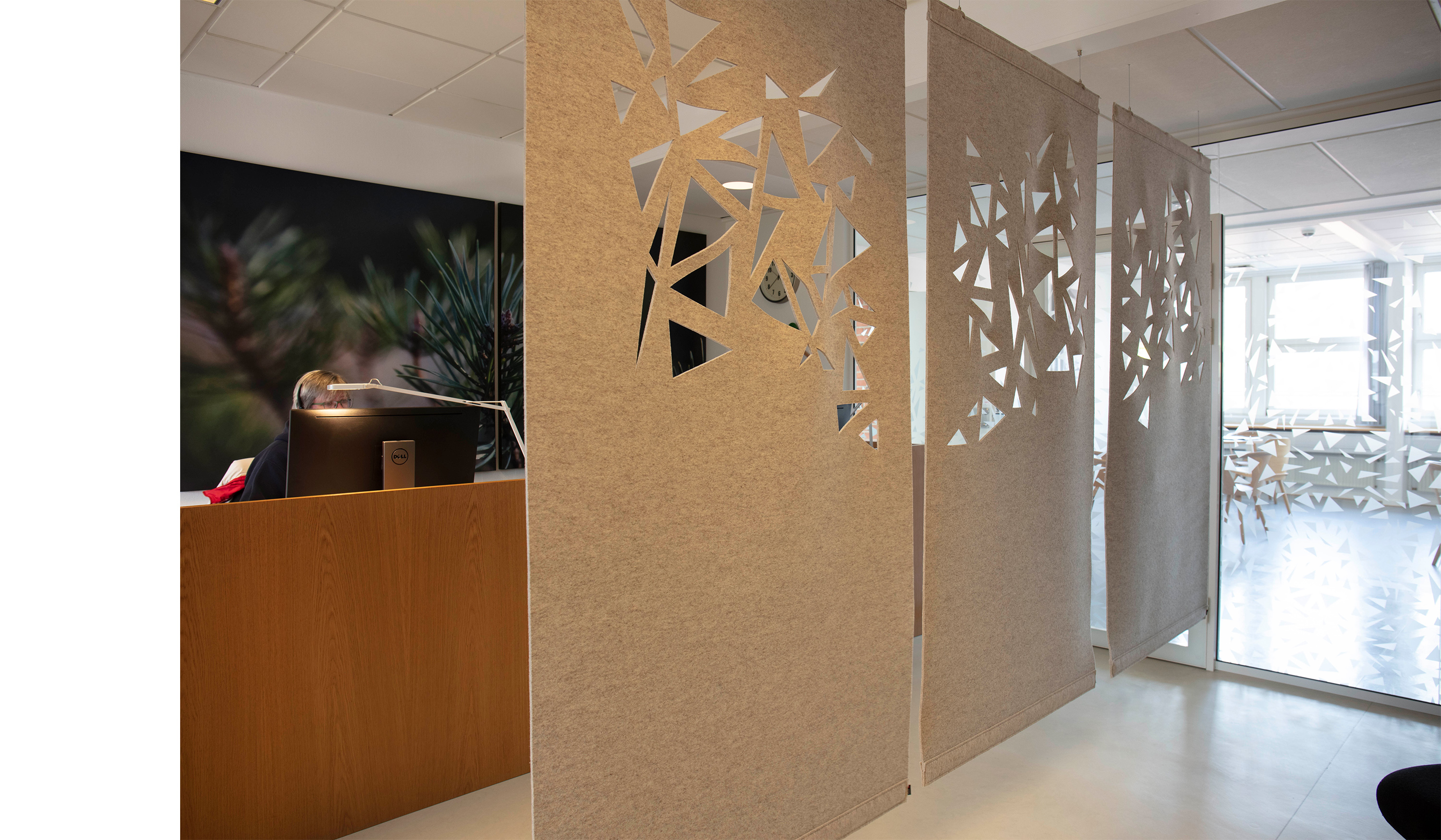 Covers rumdeler i filt, Nørrebro sundhedshus