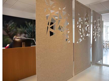 Covers rumdeler i filt, Nørrebro sundhedshus