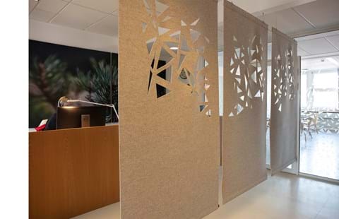 Covers rumdeler i filt, Nørrebro sundhedshus