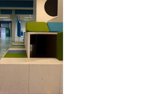 Magleblik skole, filt udsmykning 4