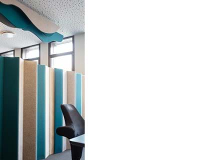 MixMax gulvskærm i filt