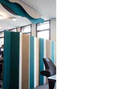 MixMax gulvskærm i filt