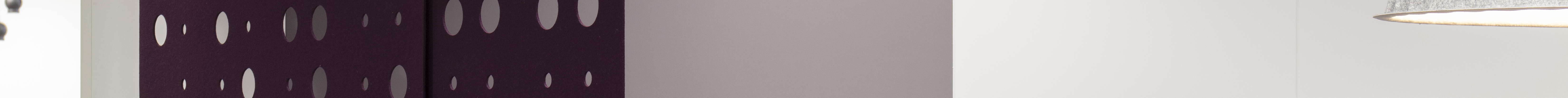 CoverSingle, rumdeler i filt, uldfilt, Roomdivider in felt,