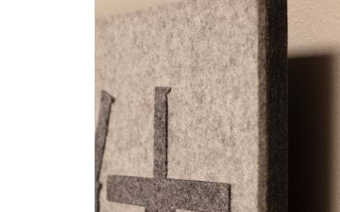 5, Covers rumafskærmning og akustikmoduler i filt