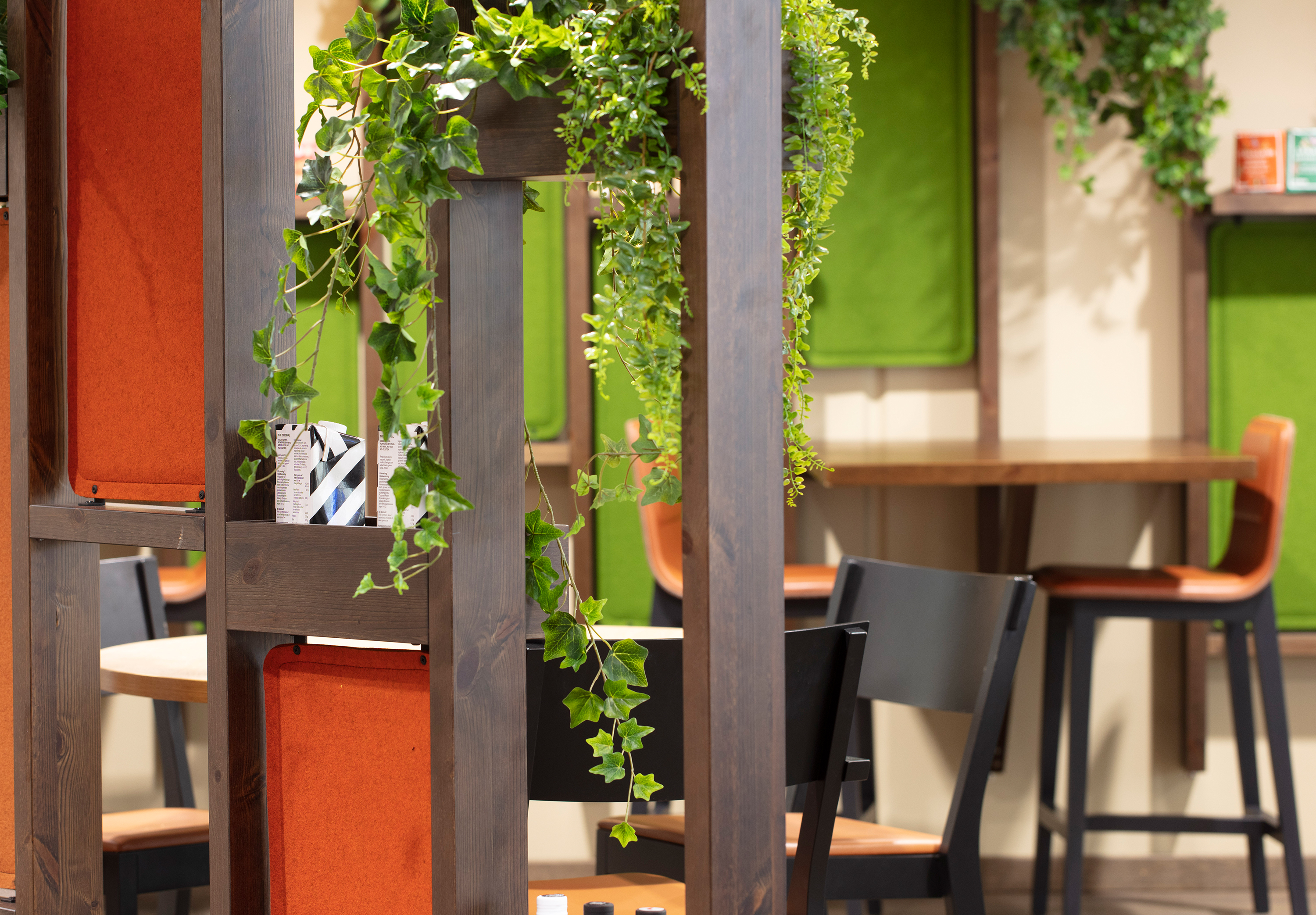 1, Portalen Lillestrøm, filt dekoration