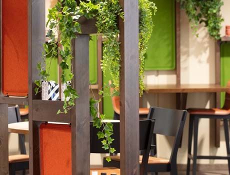 1, Portalen Lillestrøm, filt dekoration