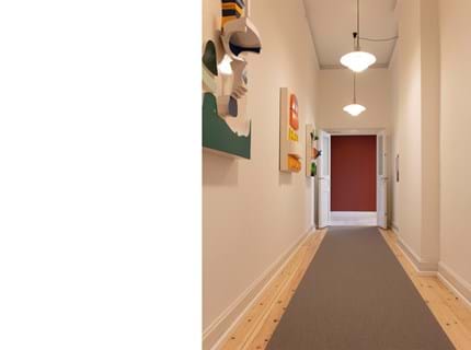 Mellon løber, tæppeløber, carpet runner, gulvløber, løber, runner