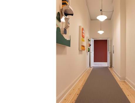 Mellon løber, tæppeløber, carpet runner, gulvløber, løber, runner