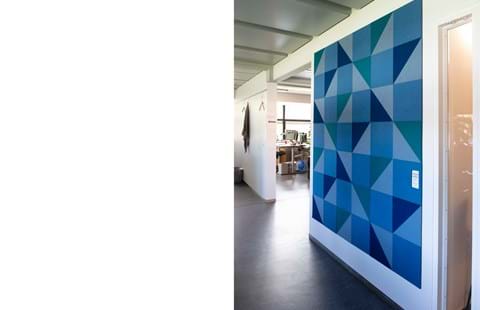 1-Brix filt udsmykning, Odense universitet