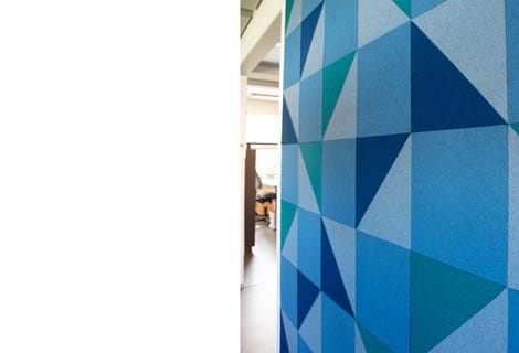 3-Brix filt udsmykning, Odense universitet