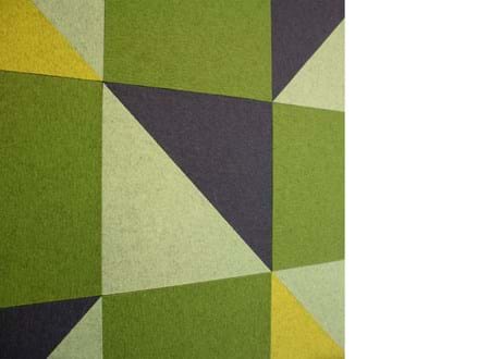 4-Brix filt udsmykning, Odense universitet.