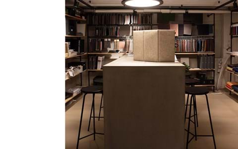 ZigZag  bordskærm i filt, The House. (4)