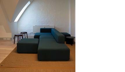 Fraster sisal tæppe under sofa gruppe hos Jobindex