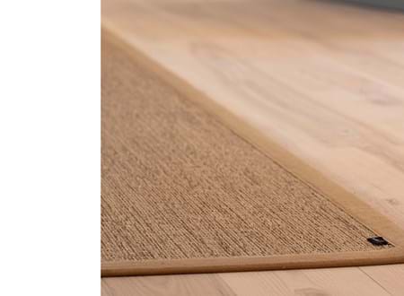 detalje af Fraster sisal tæppe